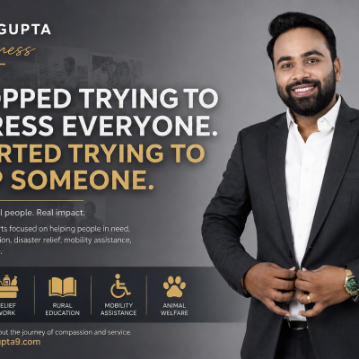I Stopped Trying to Impress Everyone, I Started Trying to Help Someone